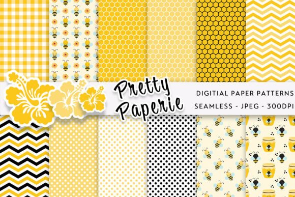 12 Digital Paper Backgrounds: Effortless Charm for Your Creative Projects