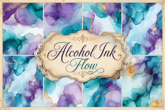 Alcohol Ink Flow: Bringing Fluid Art to Your Digital Projects
