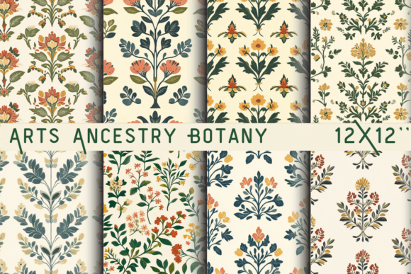 Arts Ancestry Botany Surface: Bringing Vintage Natural History to Modern Design