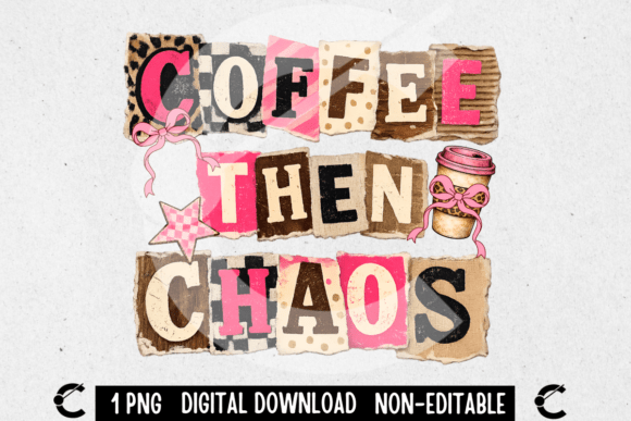 Coffee then Chaos Y2K Collage Scrapbook: Integrating Retro Aesthetics into Modern Design Workflows