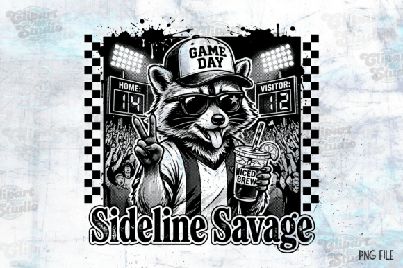Funny Raccoon Ballfield Sideline: Strategic Visual Assets for Brand Differentiation