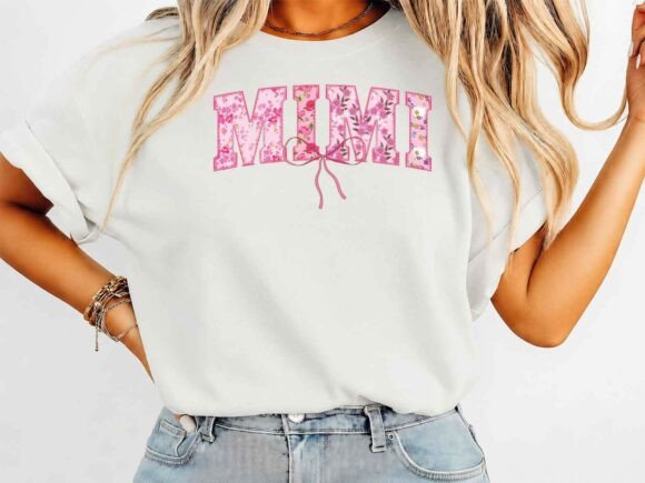 Mimi Floral Typography Design Guide