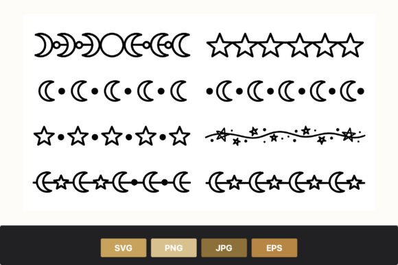 Moon Star Border Elements: Integrating Celestial Graphics into Professional Design Workflows