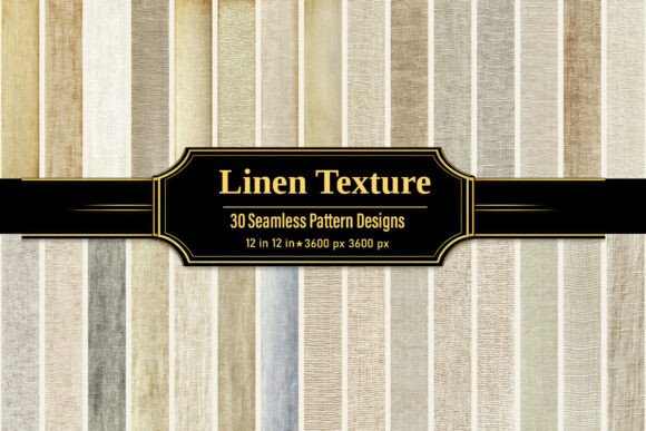 Seamless Linen Fabric Textures for Design