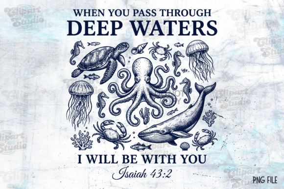 When You Go Through Deep Waters Png: A Guide to High-Quality Digital Art for Creative Projects